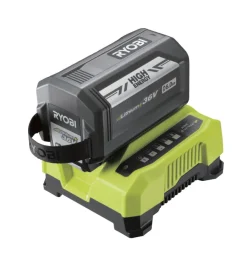 Ryobi Batterie E Caricatori Per Macchine Giardinaggio|Kit caricabatterie singolo rapido e batteria di ricambio "ry36bc60a-160" 36v 6ah