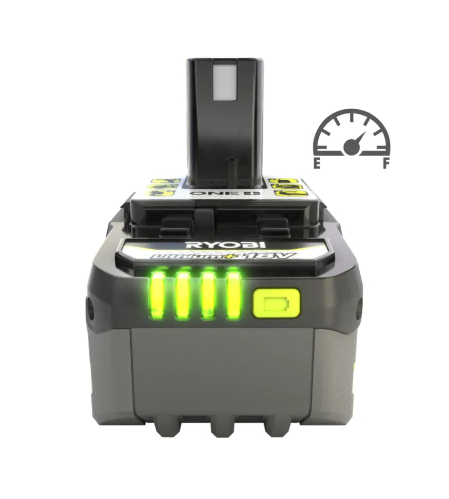 Batterie E Caricatori Per Elettroutensili-Ryobi Kit caricabatterie singolo e batteria di ricambio "rc18120-140x" 18v 4ah