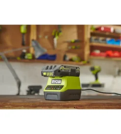 Batterie E Caricatori Per Elettroutensili-Ryobi Kit caricabatterie singolo e batteria di ricambio "rc18120-120c" 18v 2ah