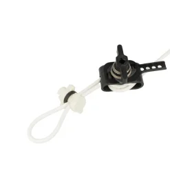 Sistemi Di Fissaggio- Kit cavo stendibiancheria ø 4 x 20 mt. trasparente con tenditore + 2 morsetti