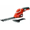 Clearance Kit cesoia sfoltirami a batteria black&decker "gsl700kit-qw" lama 15 cm 7v 1,2 ah Tagliasiepi