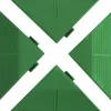 Fontane, Decorazioni E Pavimentazioni-ArtPlast Kit con 4 angoli per pavimentazione esterna colore verde, 200x200x270mmx48mm