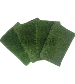 Erba Sintetica- Kit di 4 campioni di prato sintetico 30x40 cm verde per giardino con spessore 20-30-40-50 mm.