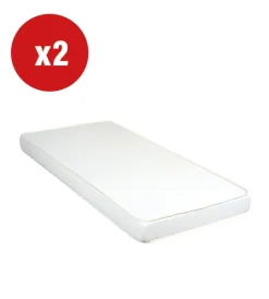 Outlet Kit due materassi singoli e due cuscini somnus 80x190 cm Letti E Comodini