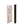 Ferramenta Per Mobili E Infissi|Kit gambe quadre serie "easy" 4 pz. 40x40 - h.710 mm. nero
