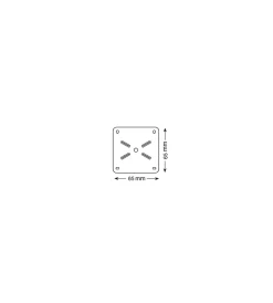 Ferramenta Per Mobili E Infissi|Kit gambe quadre serie "easy" 4 pz. 40x40 - h.710 mm. nero