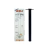 Ferramenta Per Mobili E Infissi|Kit gambe tavolo 4 pz. ø 60 - h.710 mm. nero