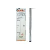 Hot Kit gambe tavolo 4 pz. ø 60 - h.710 mm. cromato Ferramenta Per Mobili E Infissi