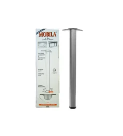 Hot Kit gambe tavolo 4 pz. ø 60 - h.710 mm. alluminio opaco Ferramenta Per Mobili E Infissi