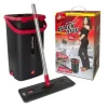 Lavapavimenti- Kit lavapavimenti black mop con sistema lava e asciuga - superfive