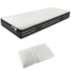 Letti E Comodini- Kit materasso singolo e guanciale dormir "sleep virusfree" 80x190 cm