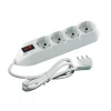 Multiprese Ed Adattatori-Bticino Kit multipresa 4 schuko/bipasso inter cavo bianco - .