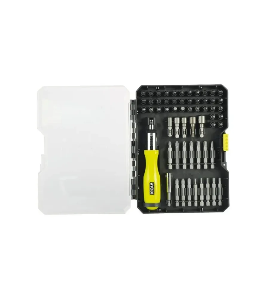 Ryobi Trapani E Avvitatori|Kit per avvitatura "rak59sd" 59 accessori