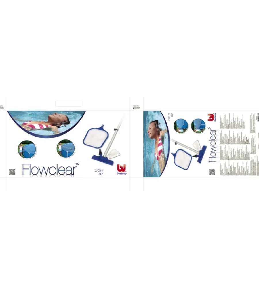 Piscine-Bestway Kit pulizia per piscina da 203 cm - cod. 58013