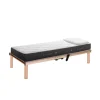 Letti E Comodini- Kit rete a doghe wireless dormir con materasso e guanciale in memory 190x80 cm