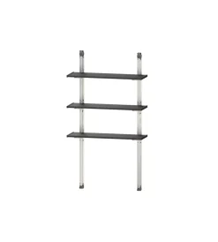 Casette Da Giardino-Keter Kit scaffalatura per casette "shelving kit 100" in metallo 97x30 cm