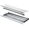 New Kit scolapiatti in acciaio inossidabile per pensile da 80 cm Accessori Cucina