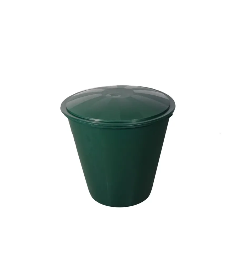 Irrigazione- Kit serbatoio per raccolta acqua piovana verde 210 l