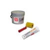 Barbecue-Sarom Fuoco Kit silicone/collante, pittura e rullo per barbecue -