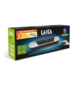 Conservazione Alimenti|Kit sottovuoto laica "pz20100" con macchina da 9 l/min e sacchi