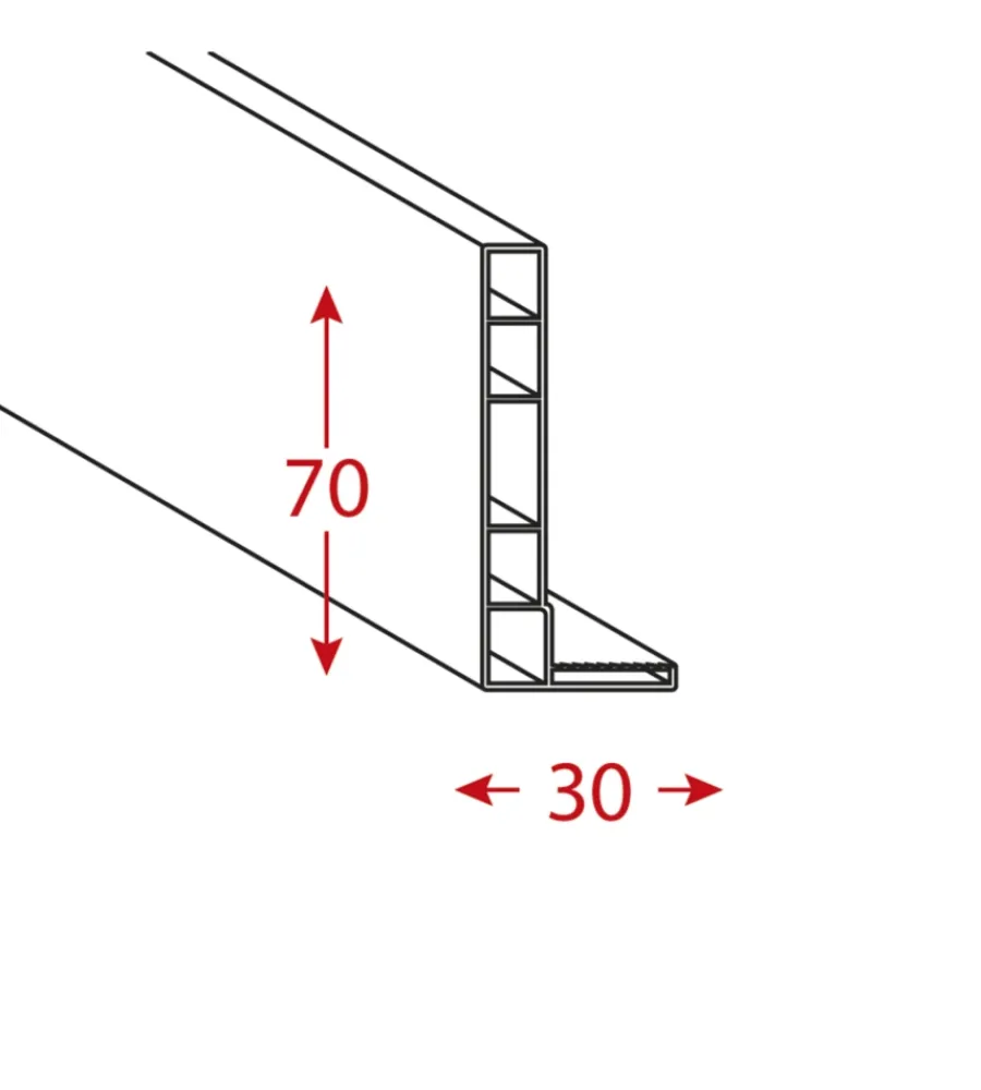 Online Kit telaio per porte "modulo" bianco 110x220 cm Porte, Scale E Pavimenti