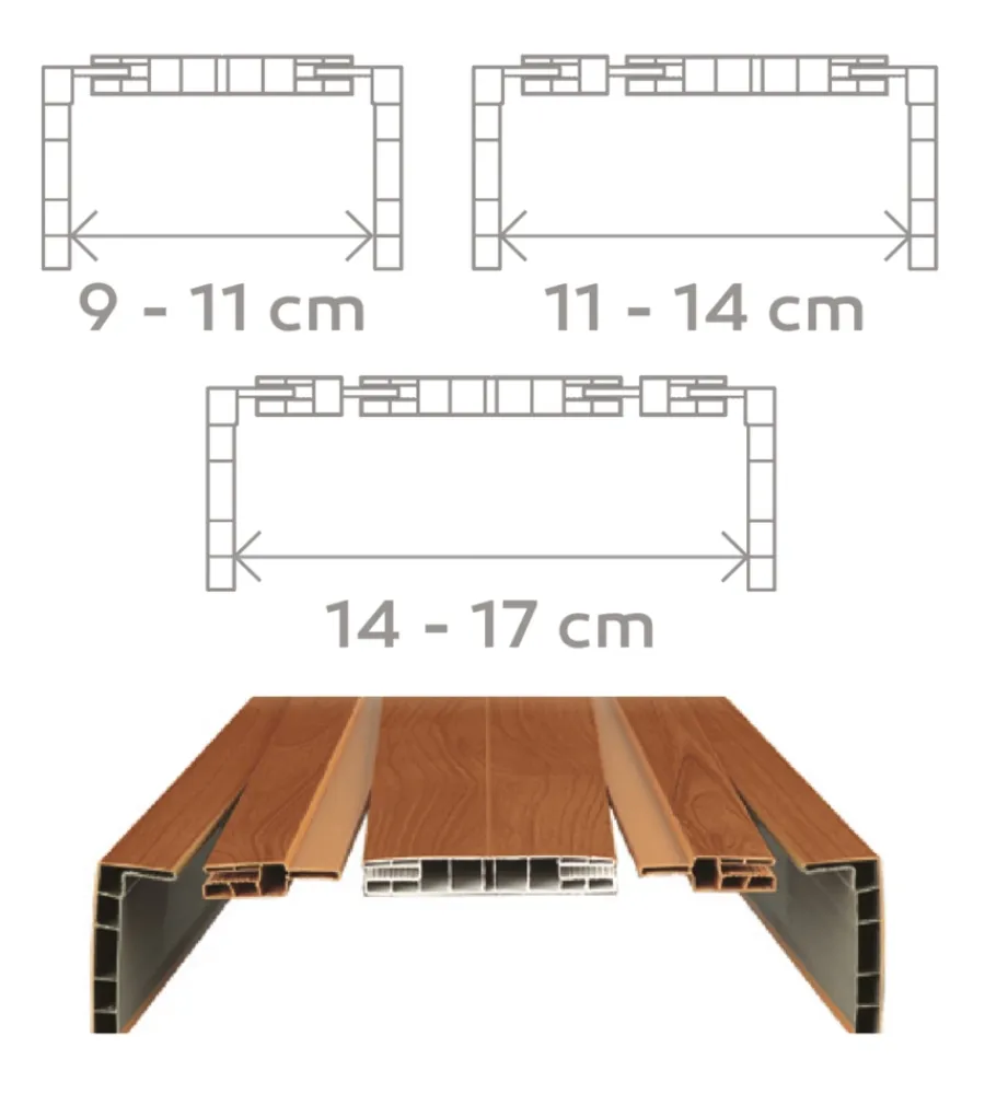 Online Kit telaio per porte "modulo" bianco 110x220 cm Porte, Scale E Pavimenti