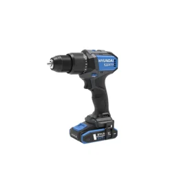 Hyundai Trapani E Avvitatori|Kit trapano a percussione e smerigliatrice angolare a batteria 2 batterie 20v 2ah/4ah e caricabatterie - cod. 25851