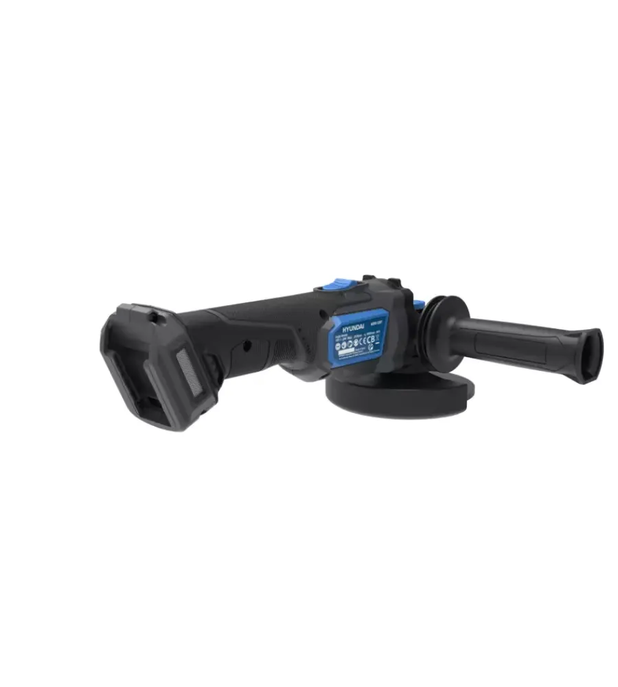 Hyundai Trapani E Avvitatori|Kit trapano a percussione e smerigliatrice angolare a batteria 2 batterie 20v 2ah/4ah e caricabatterie - cod. 25851