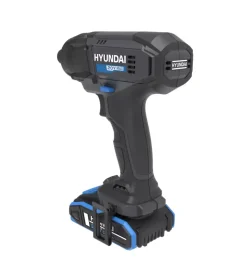 Hyundai Trapani E Avvitatori|Kit valigetta avvitatore a impulsi a batteria 180 nm 2 batterie 20v 2ah e caricabatterie - cod. 25877