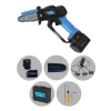 Campagnola Potatori|Kit valigetta potatore a catena a batteria "t-rex" barra 10 cm 2 batterie 21,6v 2,5ah e 4,2ah, caricabatterie tripla uscita, kit attrezzi e copri-barra