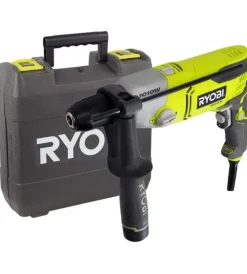 Ryobi Trapani E Avvitatori|Kit valigetta trapano a percussione elettrico "rpd1010-k" 1010 w