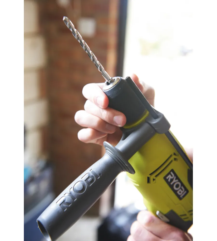 Trapani E Avvitatori-Ryobi Kit valigetta trapano a percussione elettrico "rpd680-k" 680 w