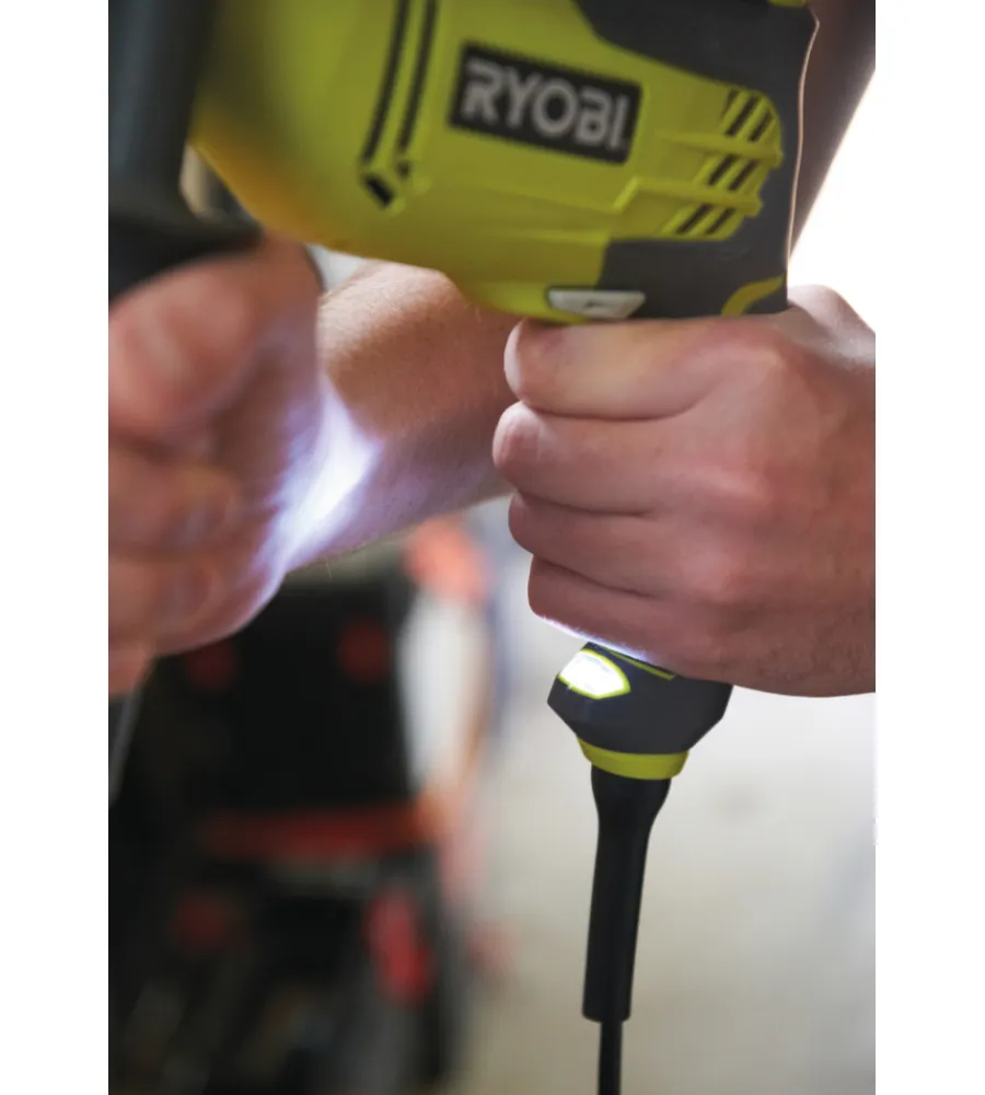 Trapani E Avvitatori-Ryobi Kit valigetta trapano a percussione elettrico "rpd680-k" 680 w