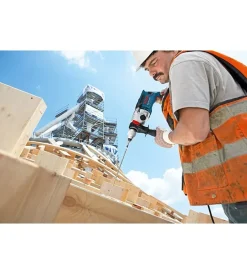 Trapani E Avvitatori-Bosch Kit valigetta trapano a percussione elettrico 