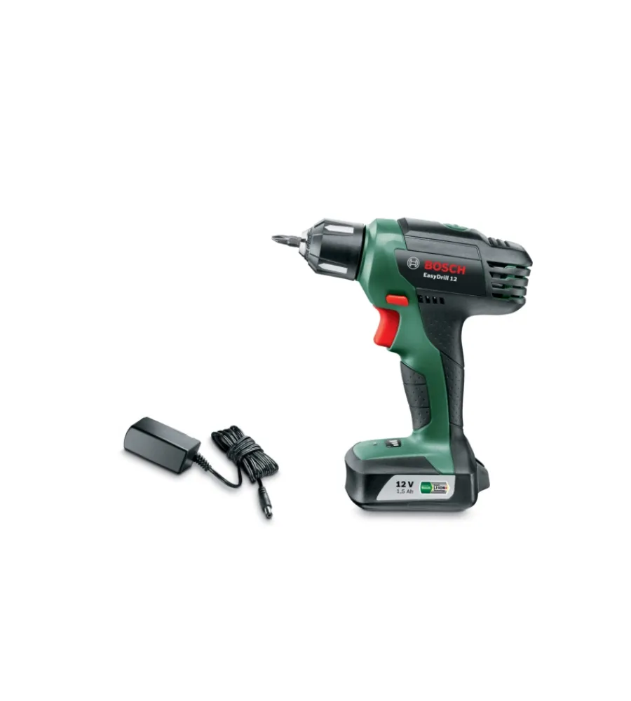 Bosch Trapani E Avvitatori|Kit valigetta trapano avvitatore a batteria "easydrill 12" 15 nm 12v 1,5ah