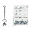 Sistemi Di Fissaggio|Kit viti testa esagonale m8 x 20 + dadi + rondelle - 200 pz.