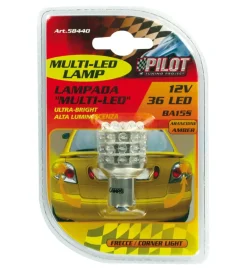 Lampa Elettrico|da 36 led aranc ba15s pilot 58440
