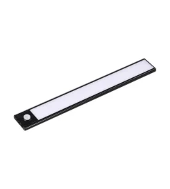 Best Lampada a led da armadio ricaricabile con sensore pir nera, 3000k Illuminazione Per Interno