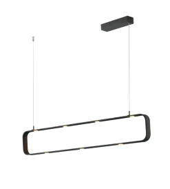 Illuminazione Per Interno- Lampada a sospensione a led dimmerabile "moka" 3000k, 3150lm