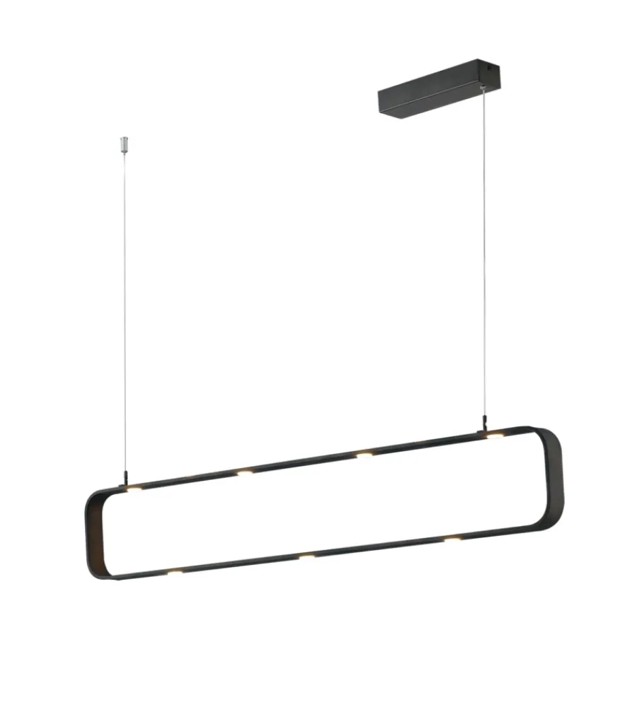 Illuminazione Per Interno- Lampada a sospensione a led dimmerabile "moka" 3000k, 3150lm