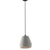Illuminazione Per Interno|Lampada a sospensione "ando-s18" in cemento h120 cm, max 40 w