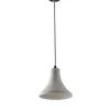Illuminazione Per Interno|Lampada a sospensione "ando-s22" in cemento h120 cm, max 40 w