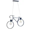 Illuminazione Per Interno-Onli Lampada a sospensione "bike" blu, e27