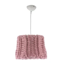 Illuminazione Per Interno-Onli Lampada a sospensione "dolly" in metallo e acrilico rosa, e27