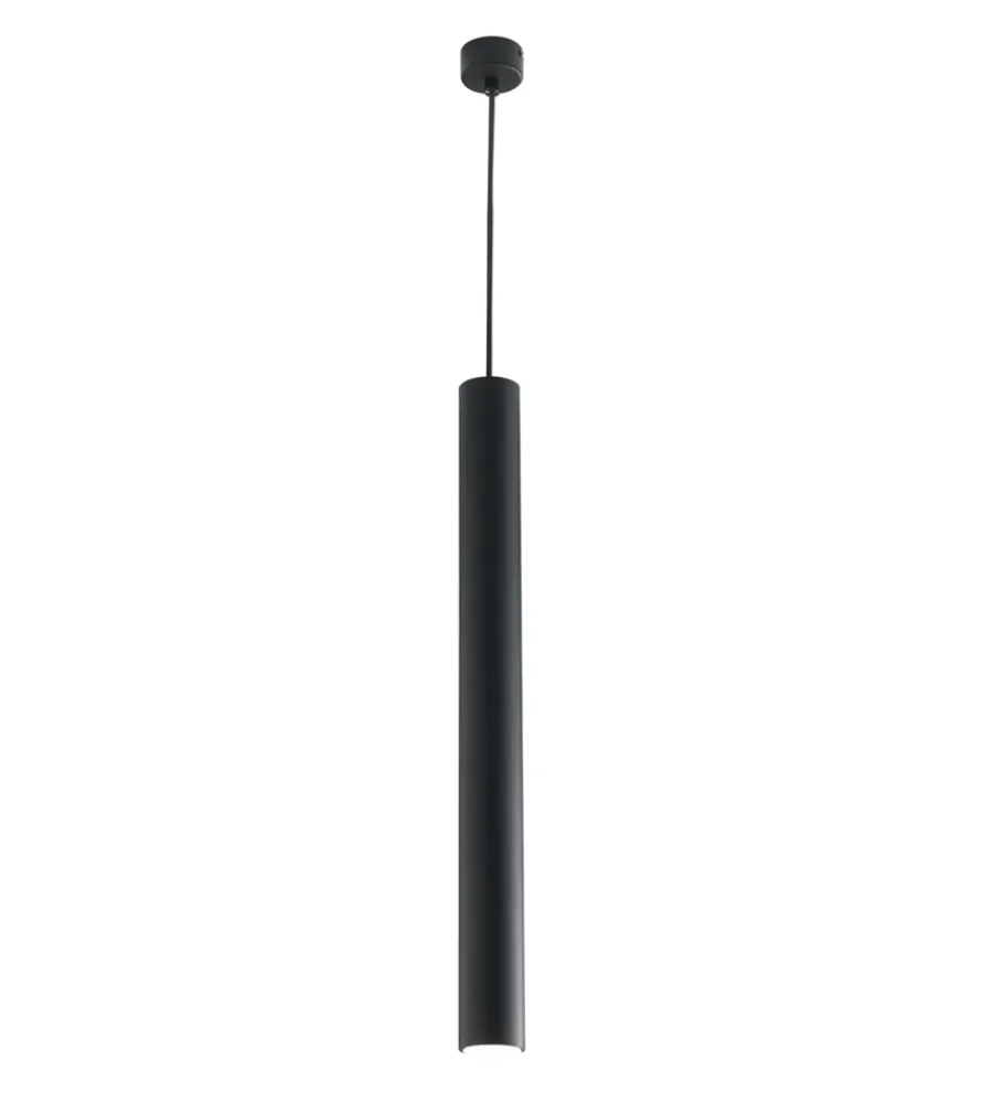 Illuminazione Per Interno- Lampada a sospensione "fluke" nera, h 127cm