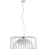 Illuminazione Per Interno|Lampada a sospensione led "cougar" bianca, ø50 cm