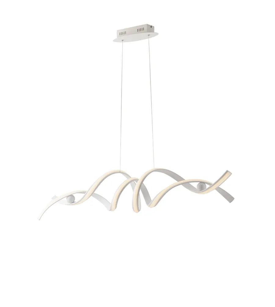 Illuminazione Per Interno- Lampada a sospensione led "mystral" 2400 lm 4000k, 40w