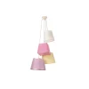 Lampada a sospensione "ninetta" multicolor, e14 Illuminazione Per Interno