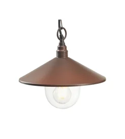 Online Lampada a sospensione "spectre" corten, e27 Illuminazione Per Esterno