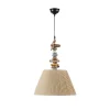 Onli Illuminazione Per Interno|Lampada a sospensione "stoney" in metallo e acrilico, e27